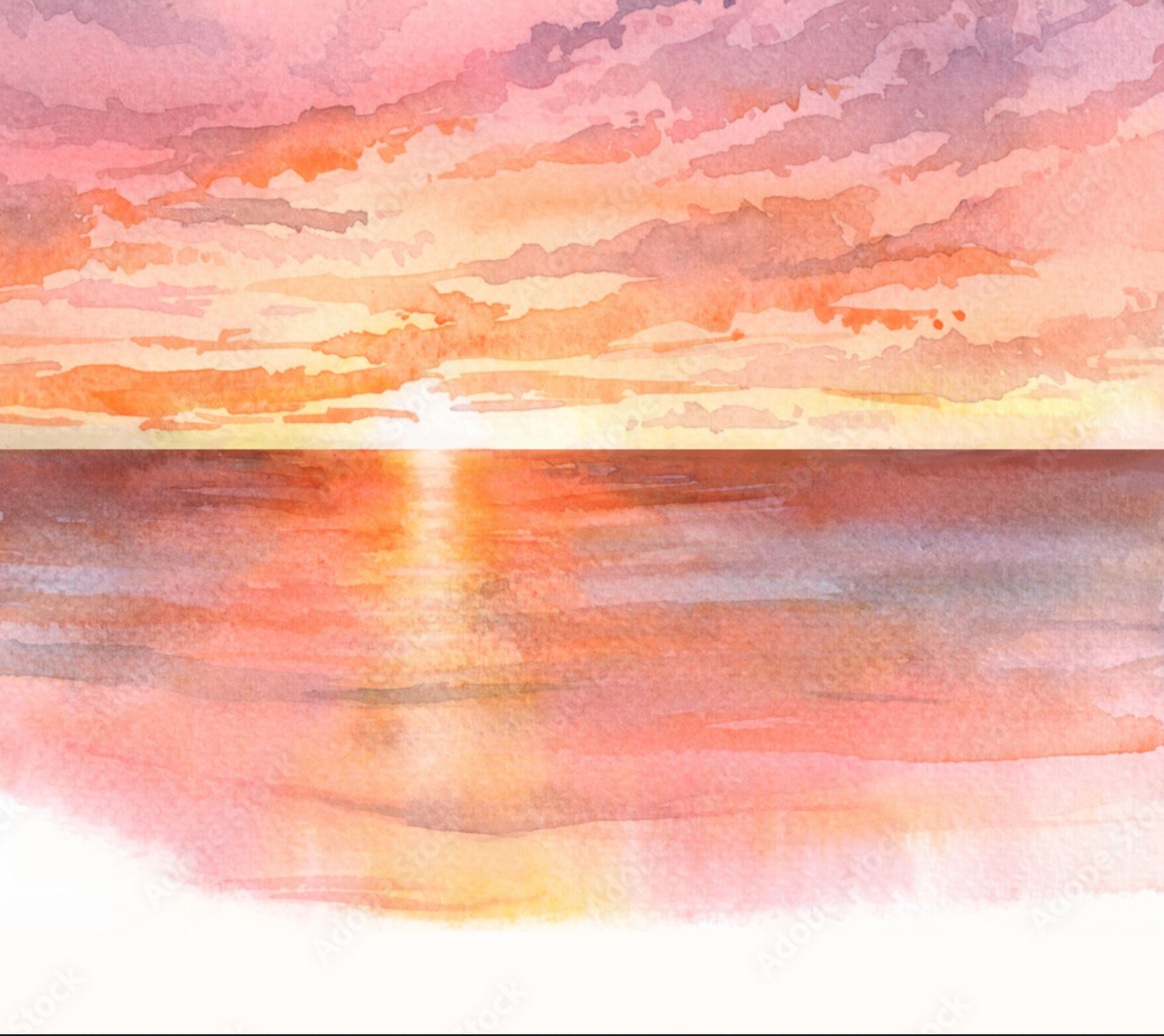 Introduction to Watercolor - A Meditative Journey, Adults, Wednesdays, 7-9 pm