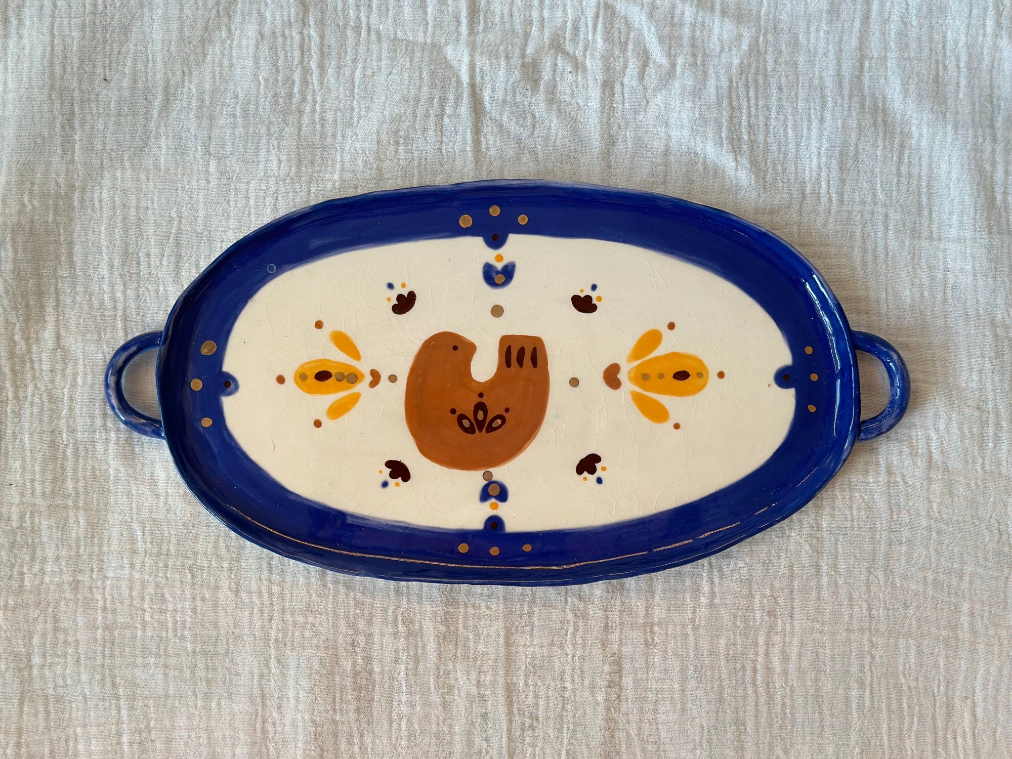 painted tray