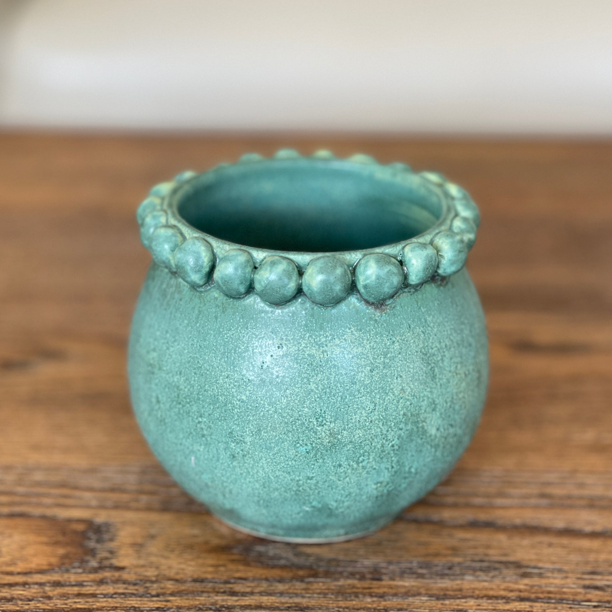 Matt Turquoise cone 10 glaze