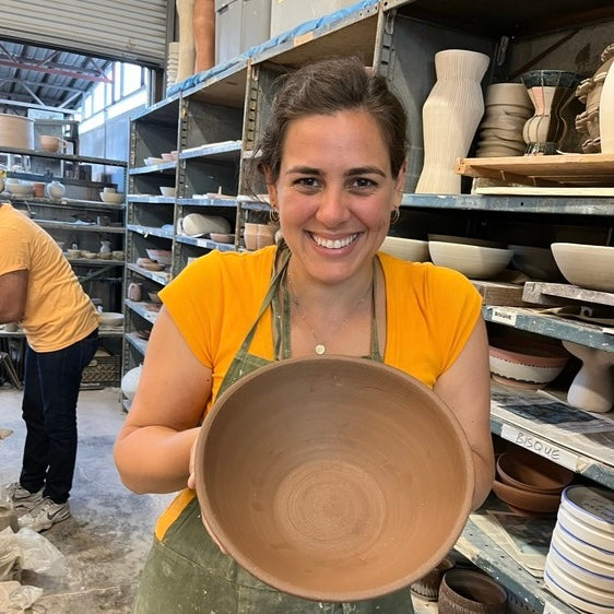 S12 Beginning Wheel Throwing Class in West Los Angeles, Sundays  12-2 pm, 4 weeks, adults