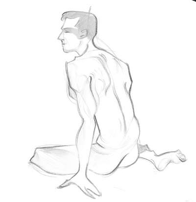 Drawing Figures and Faces - Beginner to Intermediate, Adults, Tuesdays, 7-9 pm, 4 Weeks