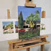 scrylic class student painting