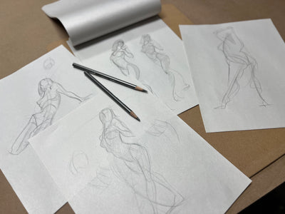 Drawing Figures and Faces - Beginner to Intermediate, Adults, Tuesdays, 7-9 pm, 4 Weeks