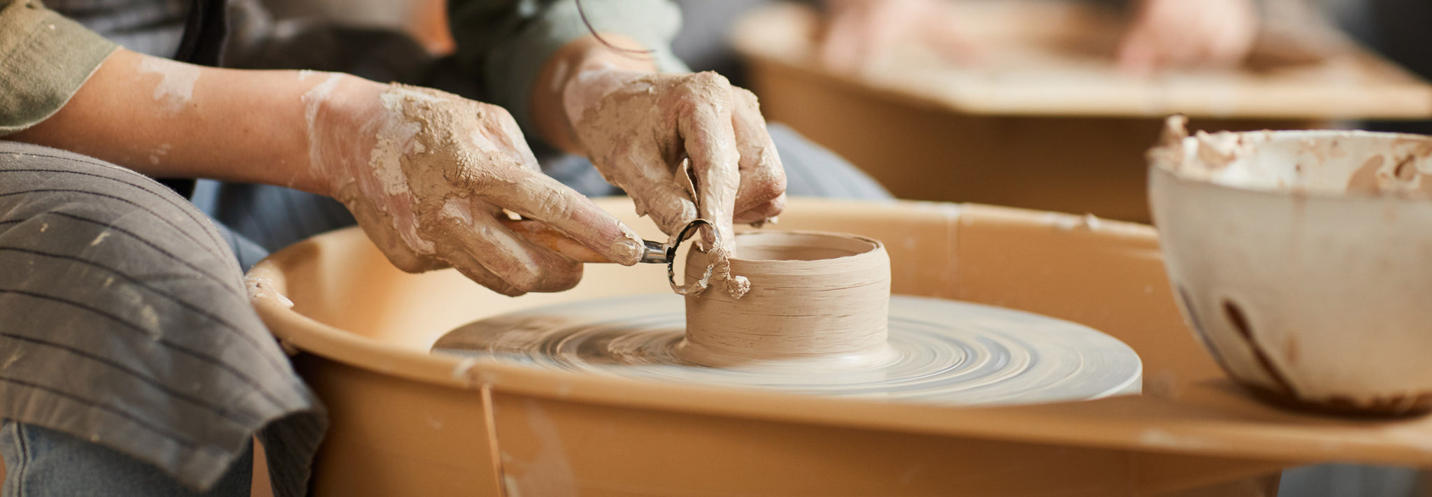 Beginning Pottery Class in Los Angeles, Echo Art Studio.