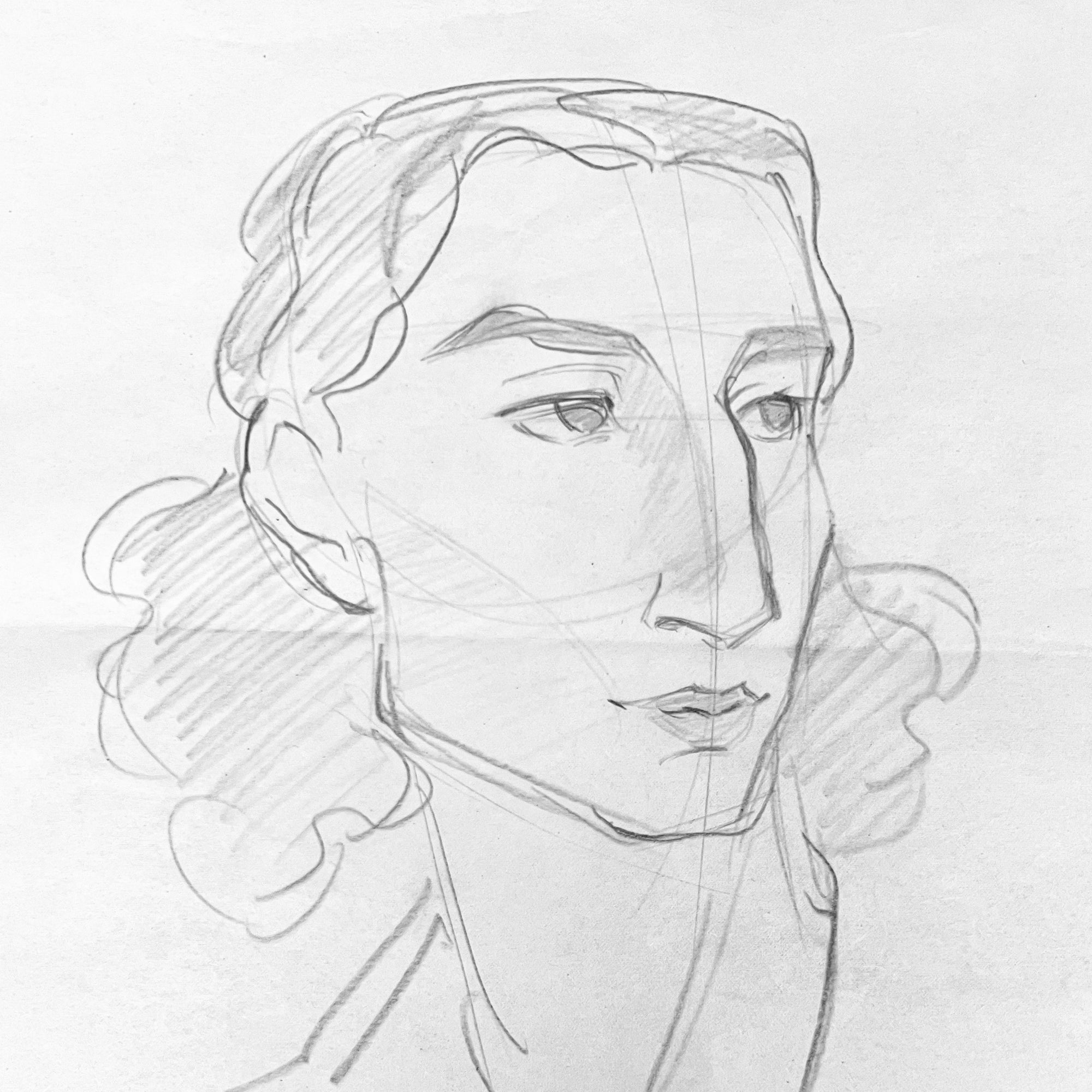 Drawing Figures and Faces - Beginner to Intermediate, Adults, Tuesdays, 7-9 pm, 4 Weeks