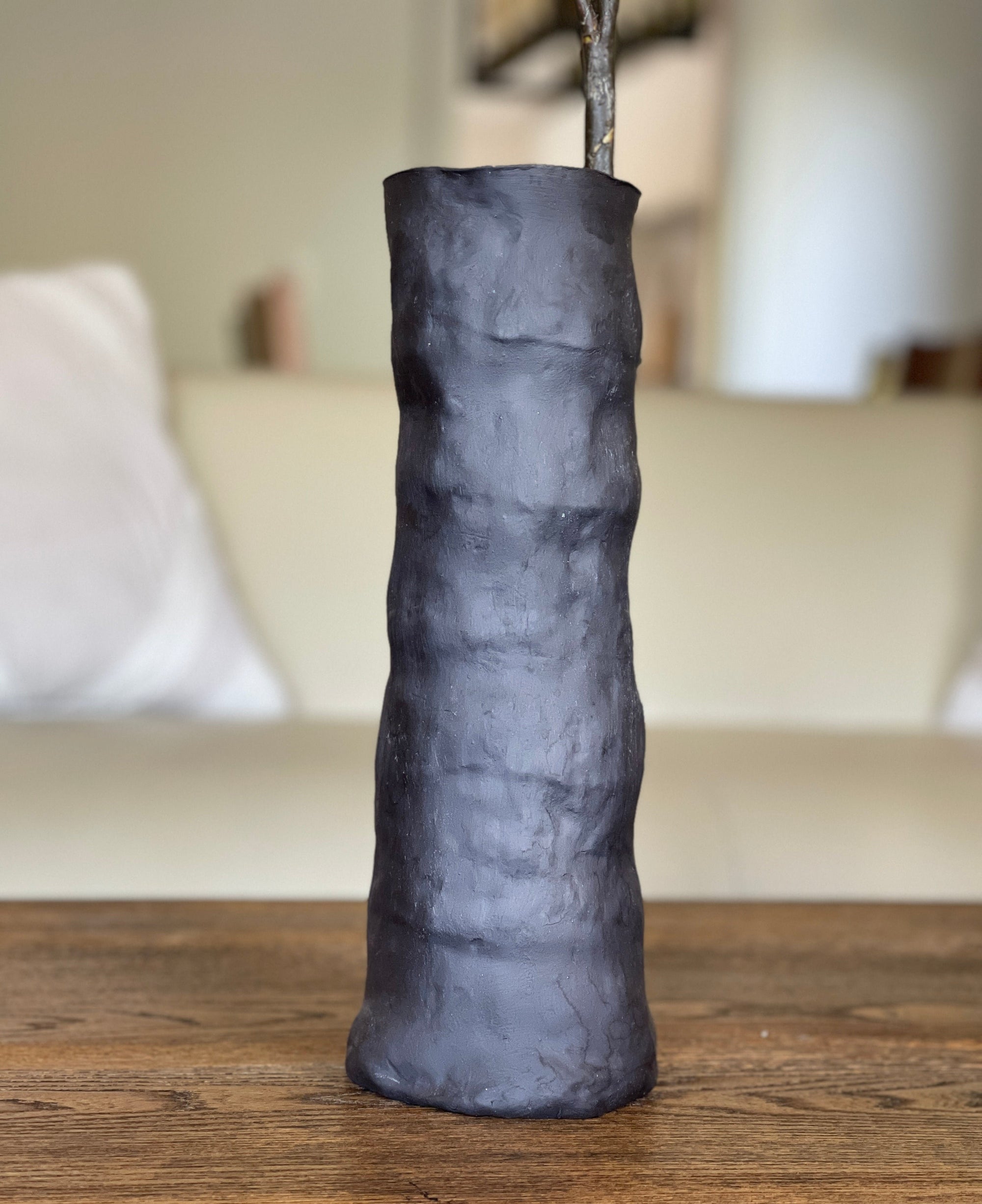 Hand-built custom vase