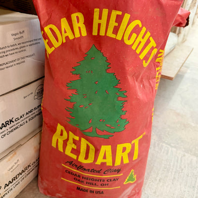 Dry Red Clay for seed bombs
