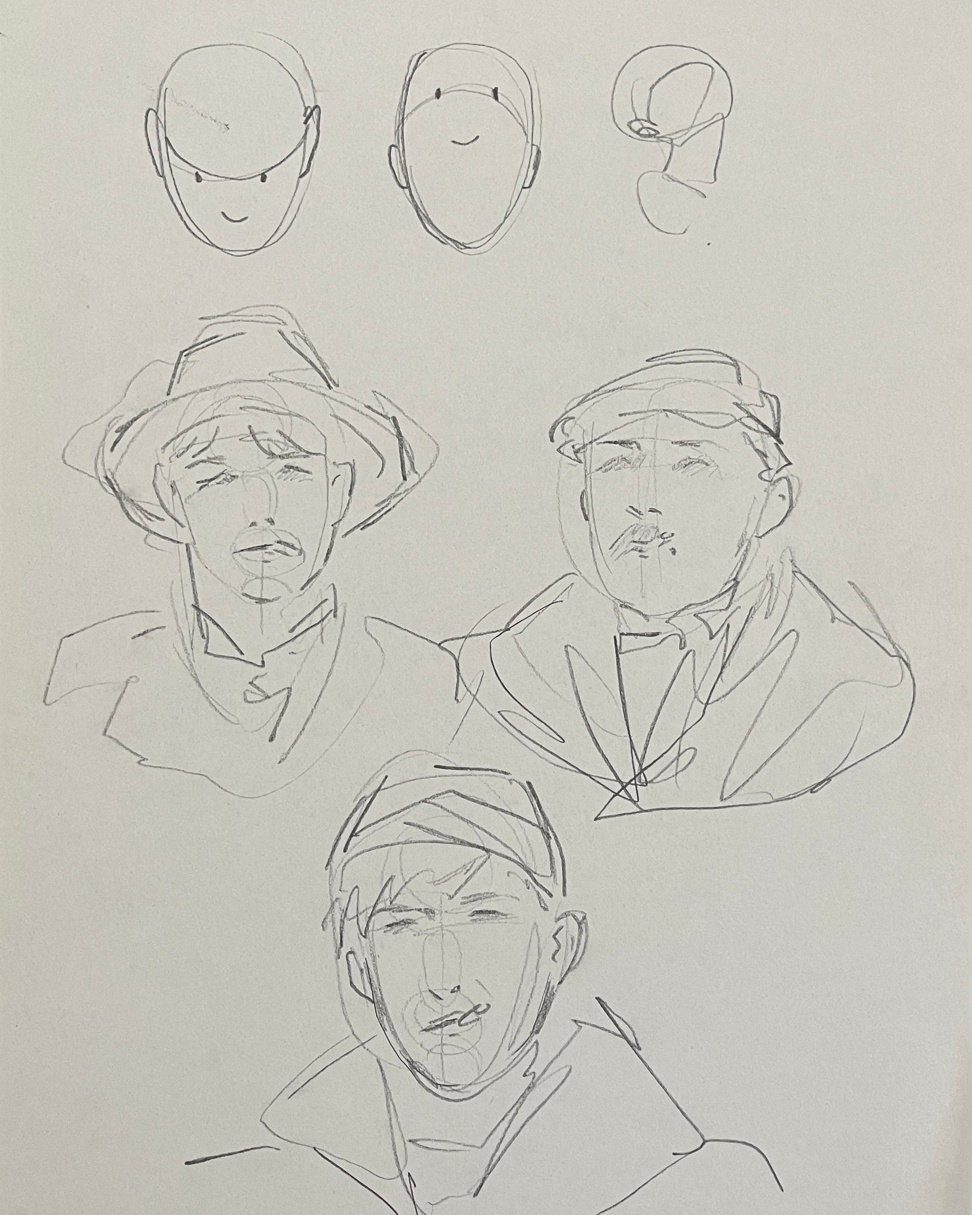 Drawing People for Beginners, Wednesdays, 6:30-8:30 pm, 4 weeks