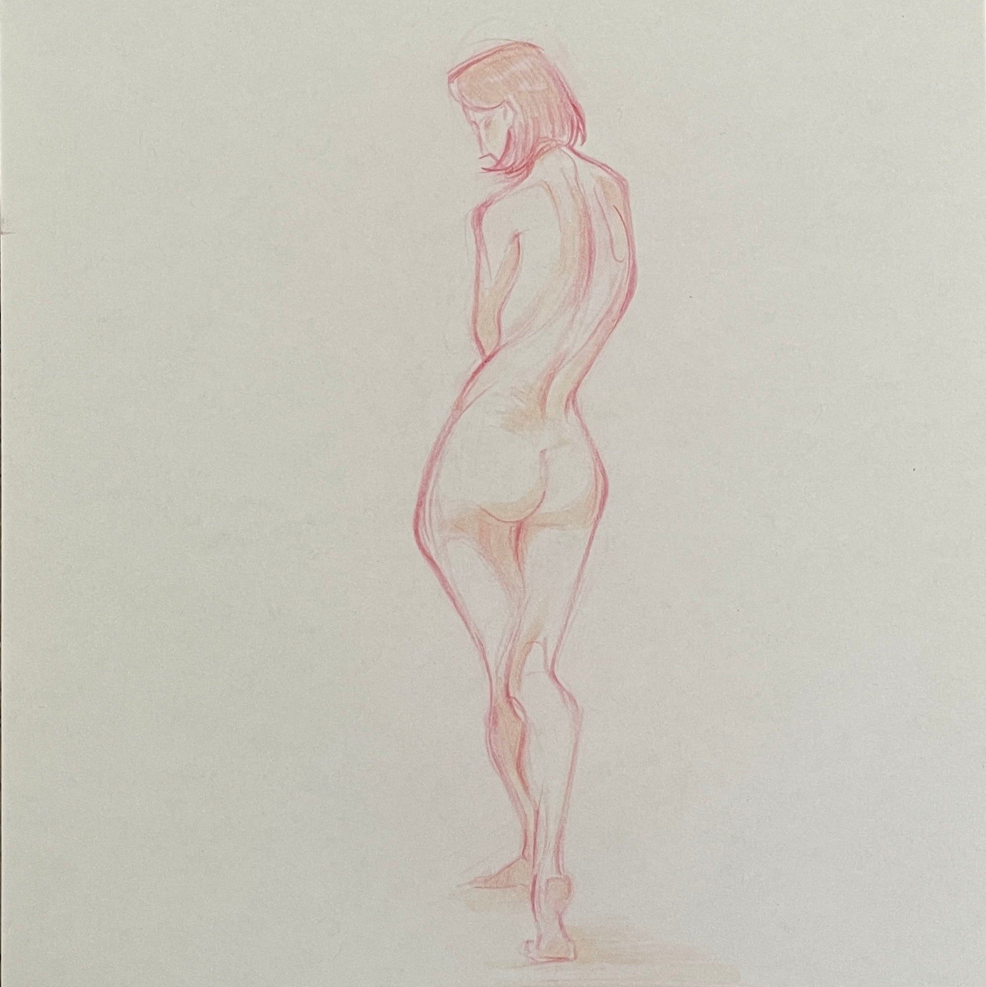 female figure drawing Echo Art Studio Mila JO