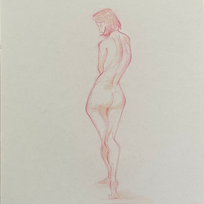 female figure drawing Echo Art Studio Mila JO