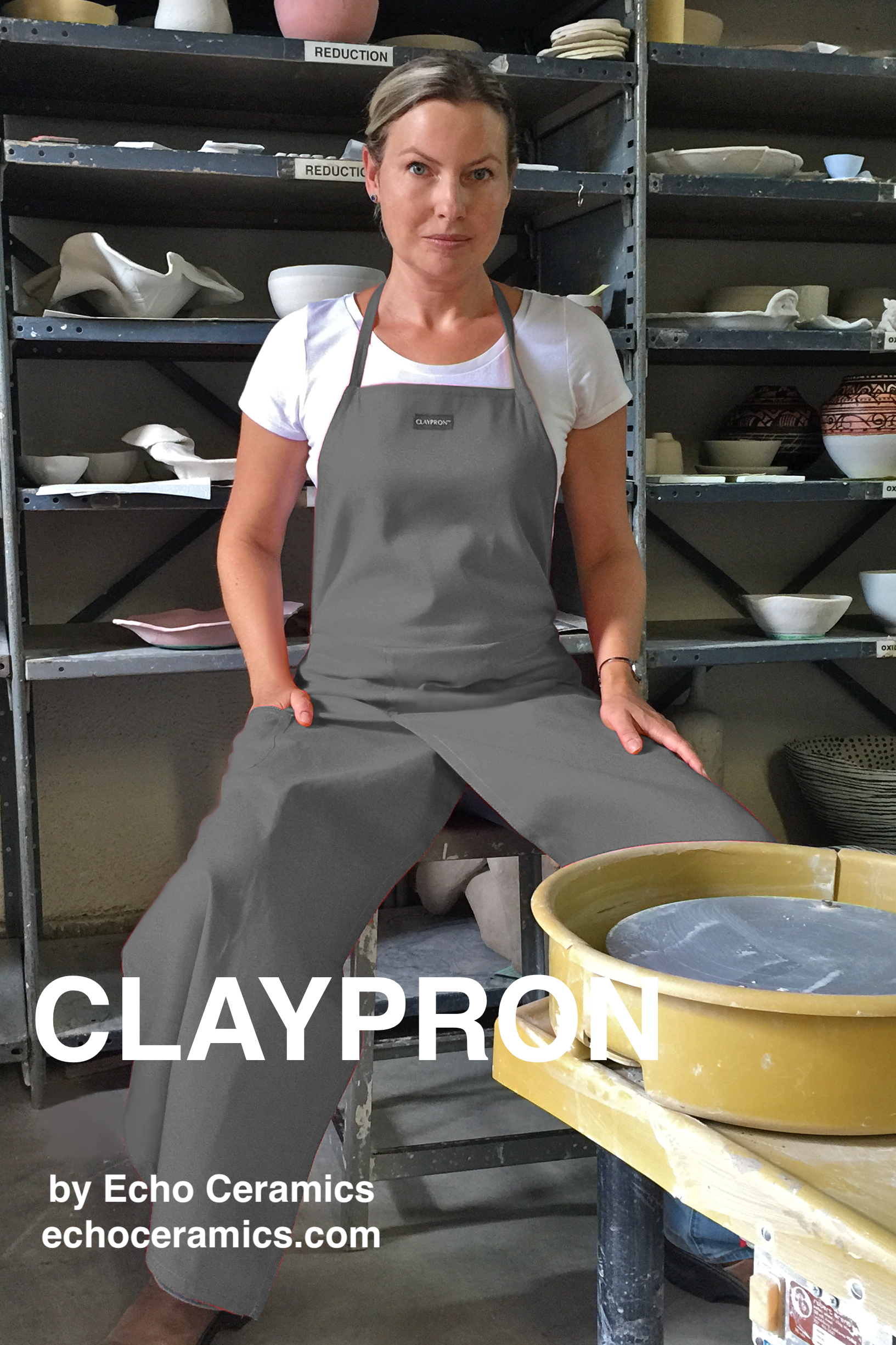 Claypron for ceramic artists, potters, fine artists and chefs! - Echo Art  Studio