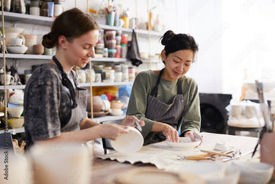 Teen art and pottery camp at Echo Art Studio in West Los Angeles