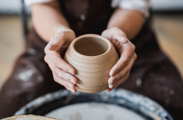 ST1 Beginning Wheel Throwing Class, Saturdays, 1-3 pm, 4 weeks