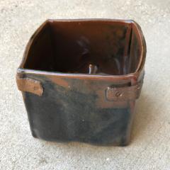 Napkin holder, hand-built