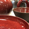 copper red bowls